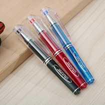 Morning stylus pocket pen mini neutral pen MG0097 short rod core GP0097 short rod signature pen carries a black pen red blue business conference student Korean version of a pen