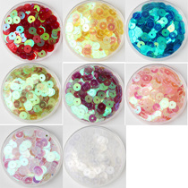 6mm transparent sequin 700 pieces left and right clothing accessories dance dress Belly Leather Dance Accessories Bright Sheet Pearl Pieces