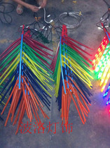 Emulated led coconut tree light vane luminous colored light coconut tree Coconut Yard Coconut light sheet Leaf Luminous Blade Fruit