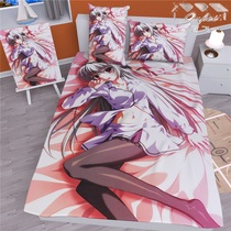 Sneak bar Naya anime peripheral DIY custom sheets quilt cover four-piece blanket pillowcase quilt cover dormitory bed