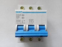 CHINT Air Switch Circuit breaker DZ47-60 3P D20A