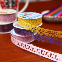 A certain year A certain month diy album Paste type handmade decorative stickers Lace tape Lace tape