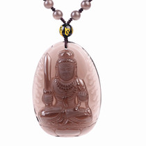 Ice species obsidian chicken does not move Ming Wang Bodhisattva patron Saint Zodiac chicken does not move the Buddhas life Buddha pendant men and women