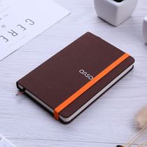 Youshang fabric notebook colorful notebook Japanese Korean style retro simple hand account small book A6 strap thick