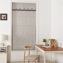 South Spring Roman curtain roller curtain curtain blackout living room bedroom study lifting partition door and window Shuya-waterproof