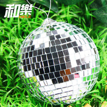 Christmas decorations Multi-size mirror ball Glass shard ball Window hanging decoration ball Stage bar props