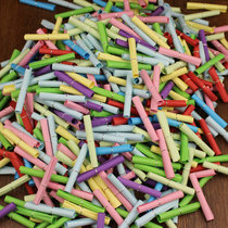 Wishing small note Small letter paper Wishing bottle drift bottle Ocean bottle note wishing paper with iron ring color paper