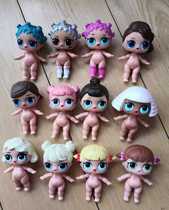 L * OL big doll 1 Generation 2 generation naked baby no clothes surprised @ happy doll