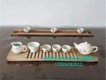 Folk old laundry washboard Cultural revolution old Shanghai nostalgic collection of old objects Film and television props Tea art tea tray old wood