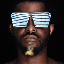 Net red with the same square colorful sunglasses women retro big frame mens sunglasses trendsetter star glasses