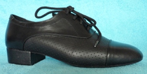 Male leather Latin dance shoes (exported to Germany)