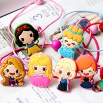 Japan and South Korea cute Anna Aisha Cartoon Cartoon hair rope children Hairband student head rope personality hair accessories rubber band