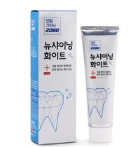 South Korea imported Aijing 2080 bright white whitening toothpaste 120g foam rich fresh to remove bad breath
