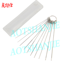 Welding gun cutting gun welding mouth stainless steel through needle not stained with tin-through circuit board jack welding gun through needle tool set