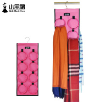 Little Black Dress Oxford cloth circle scarf si jin jia tie belt storage rack hanging ring zheng li jia adhesive hook