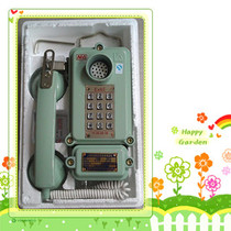 Mining telephone KTH-33 explosion-proof telephone Aluminum shell button explosion-proof telephone Gray all aluminum telephone