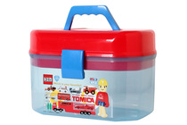 Japan TOMICA toy car storage box Plastic alloy car storage box Car model storage box LEGO storage box