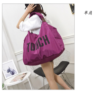 Woman Bag 2022 New Packs Han Edition Tide Pack Sails Cloth Bag Women Single Shoulder Bag Large Capacity Dance Bag Outgoing Travel Bag