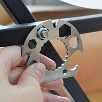 Multifunctional tools such as the EDCGEAR fan bay EDC pocket mini-combination tool bottle opener wrench etc.