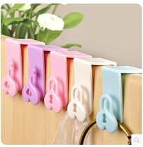 Nachuan creative cute multifunctional adhesive hook door rear adhesive hook nail-free adhesive hook hanger adhesive hook household wall hanging 2 sets