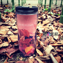 Starbucks Japan 2008 Autumn Maple Festival Super Limited relief Falling maple flying accompanying Cup(out of print)