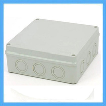 200 * 200 * 80mm plastic waterproof box with reserved hole ABS junction box outdoor extension box industrial control box