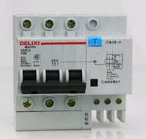 China Delixi leakage circuit breaker DZ47LE-3P N 10 16 20 25 32A leakage protector