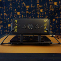 Buddhist supplies scripture rack reading book bookshelf chanting shelf folding