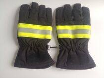 Fireman fire protection gloves Fire rescue waterproof flame retardant heat-resistant gloves Anti-cut fire gloves