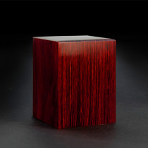 Engraved red sour branch wood seal making wooden square personal name name signature stamp customization