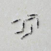 Quick sub-clamp connecting ring connector swivel eight-character Ring 8-ring sub-Wire pin fishing accessories