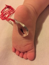 Special price (lanugo pendant) luminous drop hair bracelet baby baby souvenir fetal brush customized