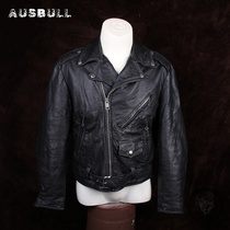 P925 ancient Vintage VANSON first year cable-stayed leather jacket leather jacket 38-40