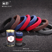 Seamless head rope tie hair Rubber band hair ring thick adult Korean small fresh simple personality ponytail towel ring