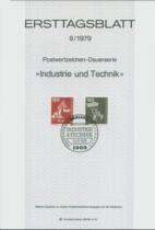 West Berlin 1979-8 Industry and Technology First Day Commemorative Postmark