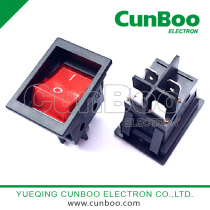 Supply KCD4 with lamp built-in ship switch with frame panel Small machinery and equipment special switch 16A