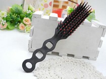Comb black eight-character hairbrush comb creative comb makeup comb massage comb curling hair comb comb hair comb comb