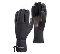 Spot Black Diamond men and women Winter outdoor ski thick windproof touch-screen with grip suede gloves