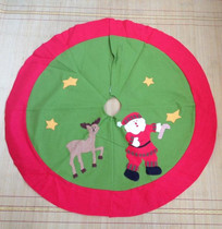 Christmas Tree apron Christmas decorations High-grade embroidered Christmas Tree Tree skirt Christmas Tree Decorations Tree mat