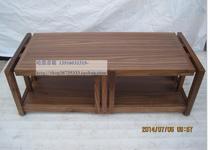 Reputable sound rack KJ-2S solid wood frame type double-layer rack cabinet power amplifier rack workmanship excellent