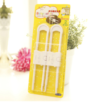 Inexplicatory lengthening cabinet door lock child safety cabinet lock baby freezer lock child safety lock drawer lock MS-004