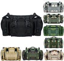 Multifunctional outdoor military fans black tactical chest bag men and women casual shoulder bag riding shoulder bag running bag Hand bag