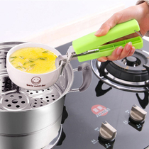 Multifunctional stainless steel bowl clip clip clip anti-scalding dish holder clip non-slip disc pick-up clip