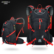 Anmei Road outdoor mountaineering backpack shoulder riding back Hiking camping outdoor travel backpack 25L