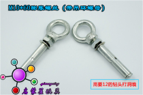 Multi-provincial swing hook with ring expansion bolt M10 * 60 screw ring nut (this is the price of 2)