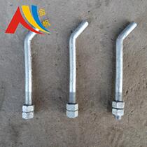 Direct sales hot galvanized footnails hot-dip zinc footnails M20 * 200 * 240 Tower Anti-theft upper rod nails