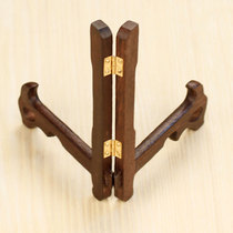 Solid wood chicken wing wood Puer tea shelf display rack Solid wood tea tray bracket Tea cake rack Tea ceremony accessories