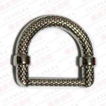  BRIGHT SILVER D RING 20MM