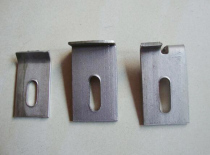 Galvanized marble dry pendant curtain wall accessories T shaped corner yard stone pendant welding code galvanized pick up double hook pendant