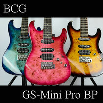 Japanese BacchusBCG Bacchus GStudio Professional BP Mini Travel Children Electric Guitar Multicolor